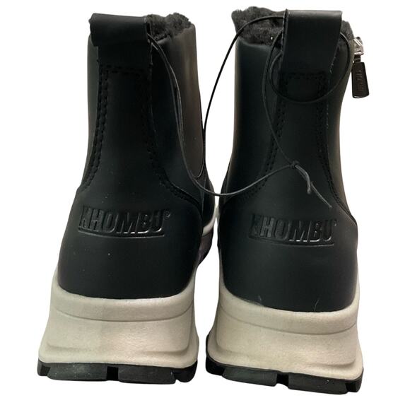 Khombu Women's Boot Sneakers Black Size 7 NIB - Picture 5 of 7